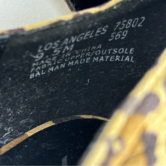 Kardashian Kollection Heels Fabric Leopard Print Stiletto Dressy Shoes Size 9.5 - Picture 13 of 16